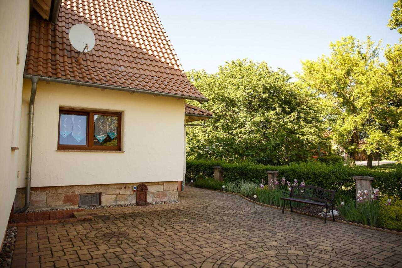 Ferienwohnung Ogger Bad Salzungen Dış mekan fotoğraf